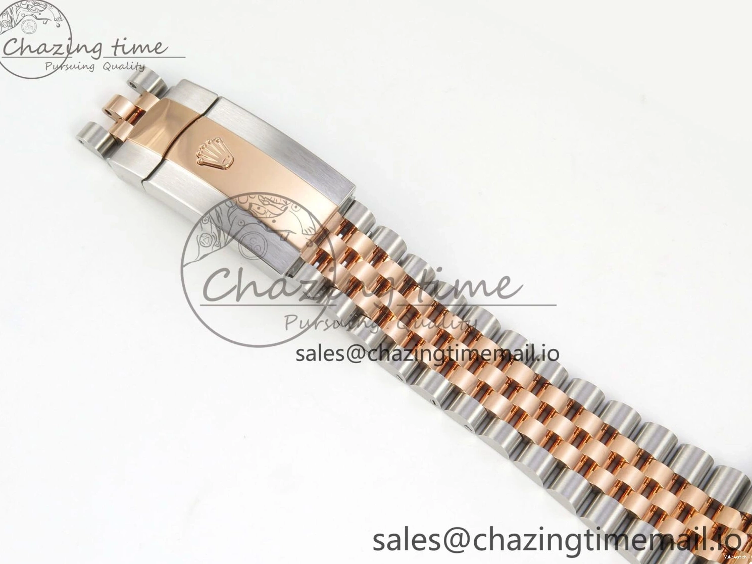 (Weighted) ARF Jubilee RG Best SH3235 SS 126331 Edition 1:1 Dial 41 RG Diaomonds DateJust on Bracelet 0522